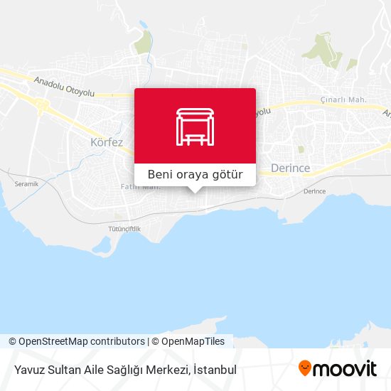 Yavuz Sultan Aile Sağlığı Merkezi harita