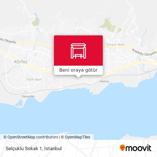 Selçuklu Sokak 1 harita