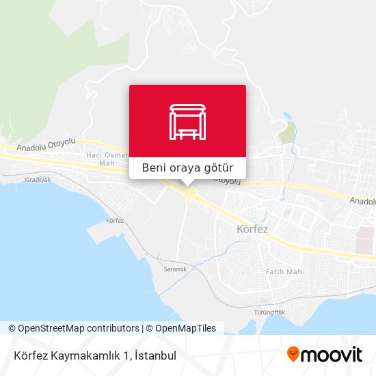 Körfez Kaymakamlık 1 harita