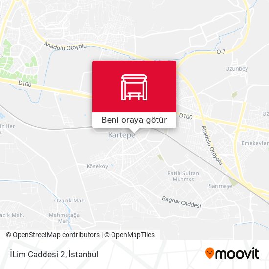 İLim Caddesi 2 harita