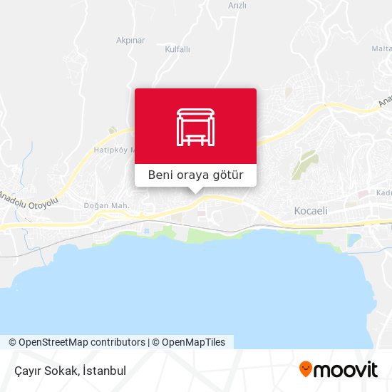 Çayır Sokak harita