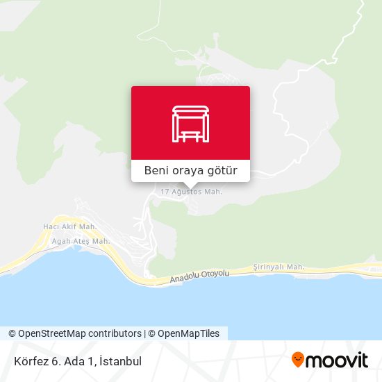 Körfez 6. Ada 1 harita