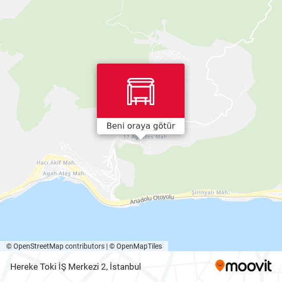 Hereke Toki İŞ Merkezi 2 harita