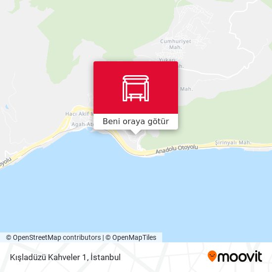 Kışladüzü Kahveler 1 harita