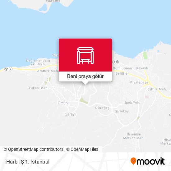 Harb-İŞ 1 harita