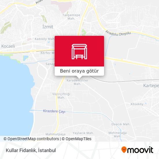 Kullar Fidanlık harita