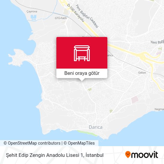 Şehit Edip Zengin Anadolu Lisesi 1 harita