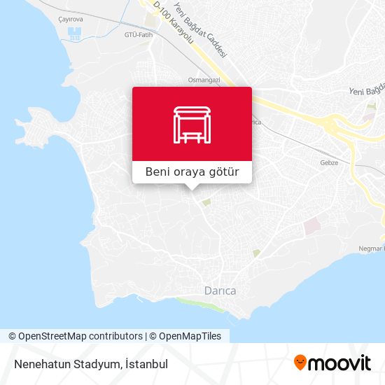 Nenehatun Stadyum harita