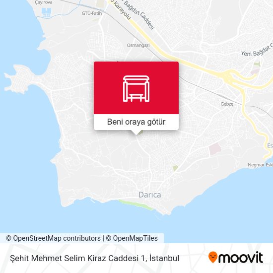 Şehit Mehmet Selim Kiraz Caddesi  1 harita