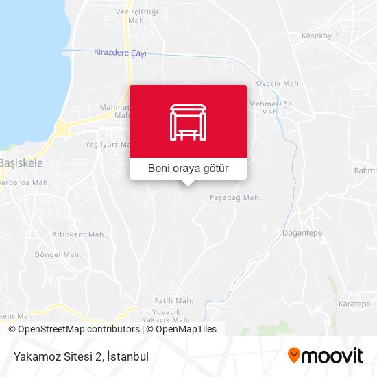 Yakamoz Sitesi 2 harita