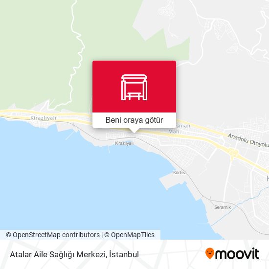Atalar Aile Sağlığı Merkezi harita