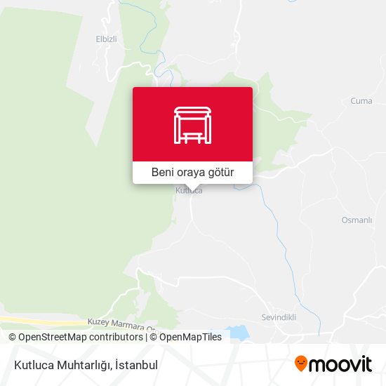 Kutluca Muhtarlığı harita