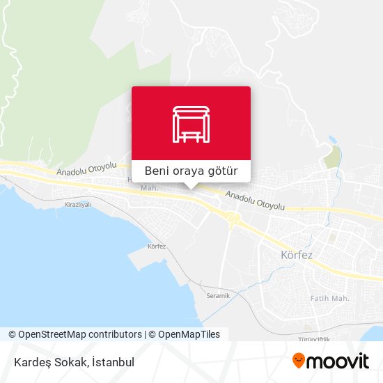 Kardeş Sokak harita