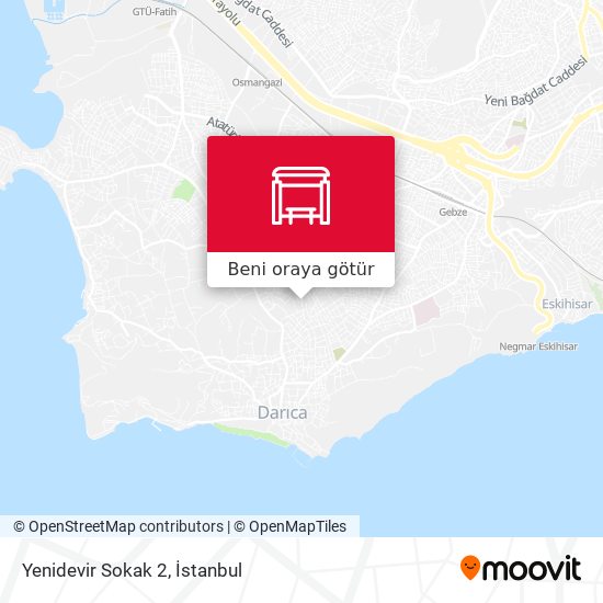 Yenidevir Sokak 2 harita