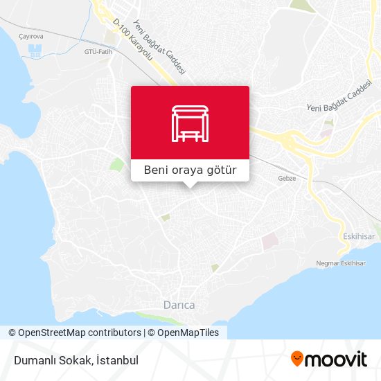 Dumanlı Sokak harita
