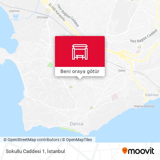 Sokullu Caddesi 1 harita