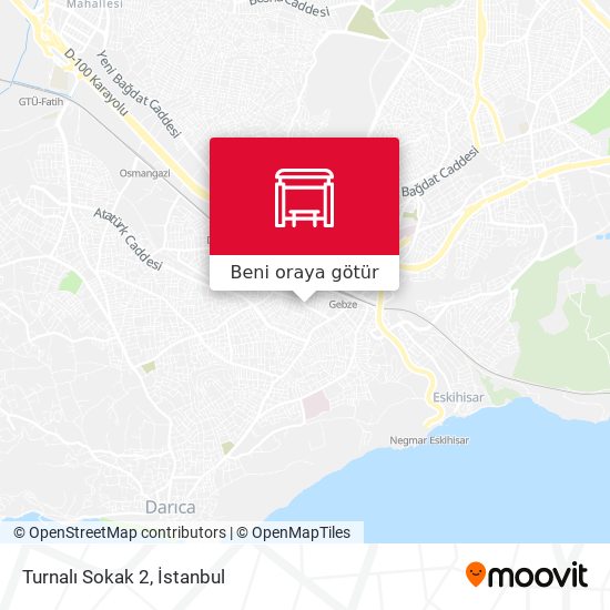Turnalı Sokak 2 harita