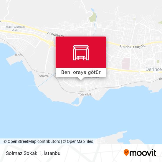 Solmaz Sokak 1 harita