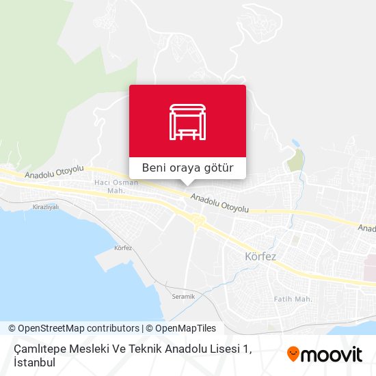 Çamlıtepe Mesleki Ve Teknik Anadolu Lisesi 1 harita
