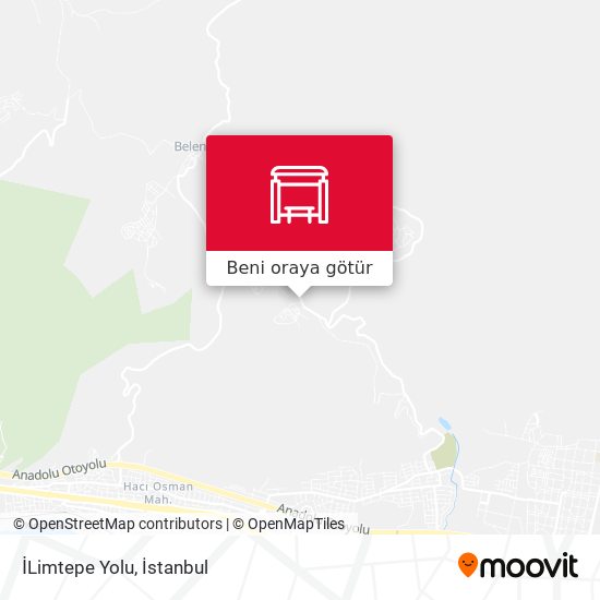 İLimtepe Yolu harita
