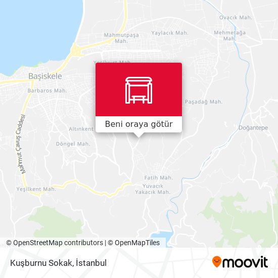 Kuşburnu Sokak harita