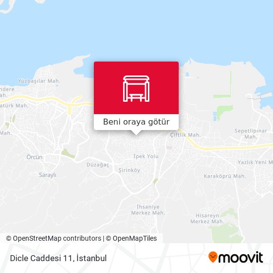 Dicle Caddesi 11 harita