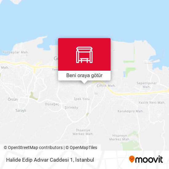 Halide Edip Adıvar Caddesi 1 harita