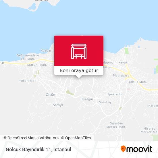 Gölcük Bayındırlık 11 harita