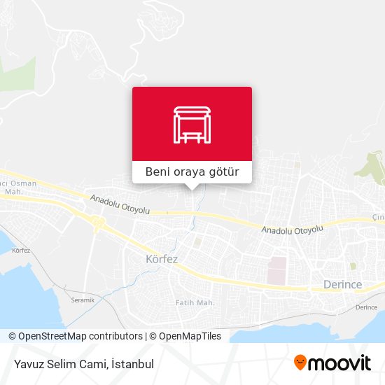 Yavuz Selim Cami harita