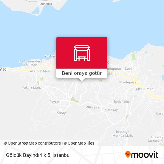 Gölcük Bayındırlık 5 harita