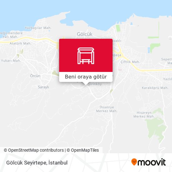 Gölcük Seyirtepe harita