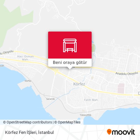 Körfez Fen İŞleri harita