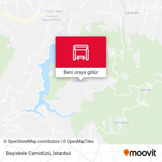 Başiskele Camidüzü harita