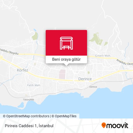 Pirireis Caddesi 1 harita