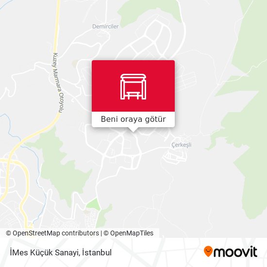 İMes Küçük Sanayi harita