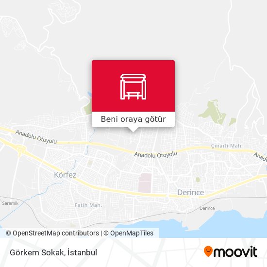Görkem Sokak harita