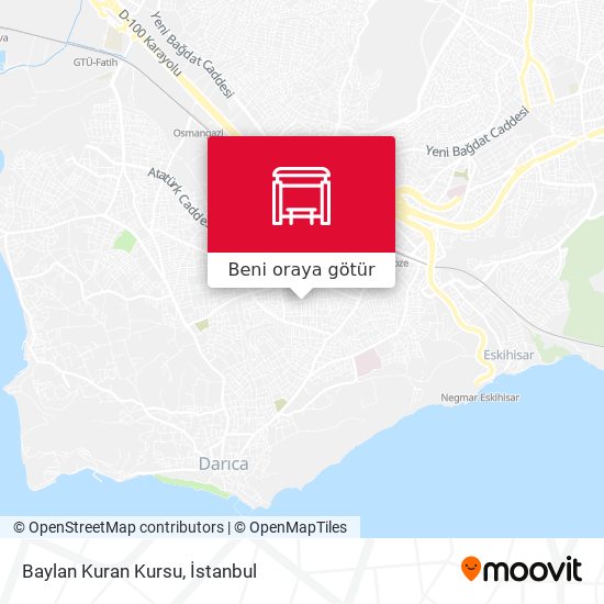 Baylan Kuran Kursu harita