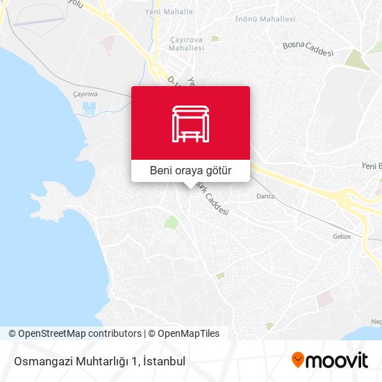 Osmangazi Muhtarlığı 1 harita