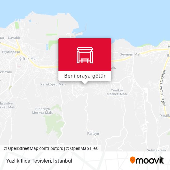 Yazlık Ilıca Tesisleri harita