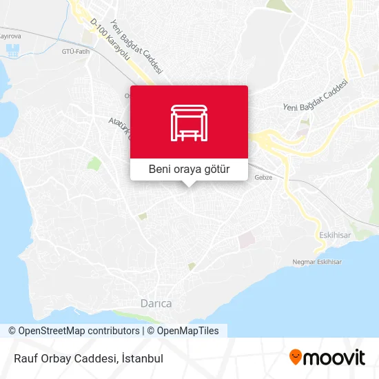 Rauf Orbay Caddesi harita