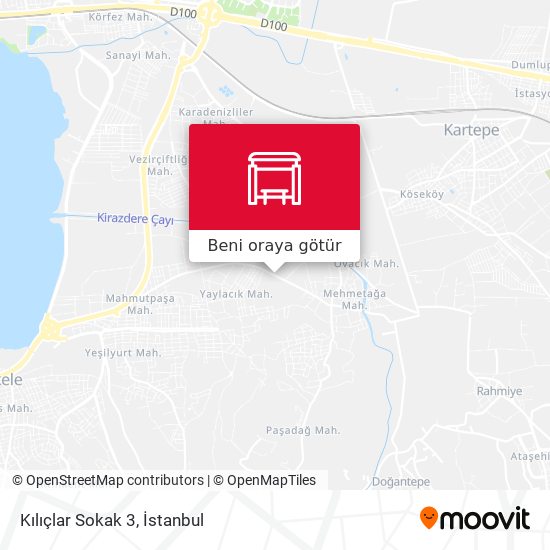 Kılıçlar Sokak 3 harita