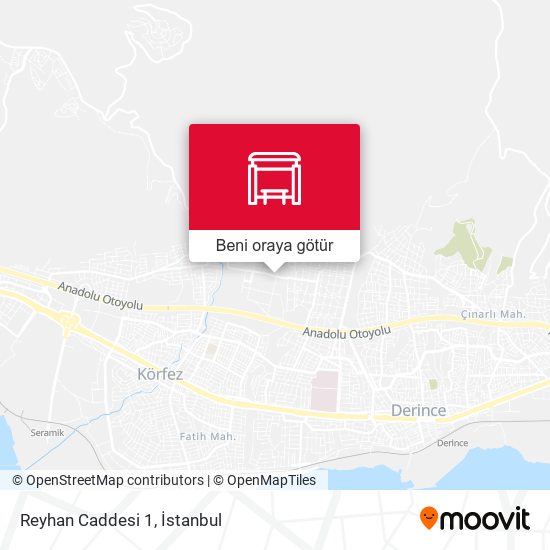 Reyhan Caddesi 1 harita