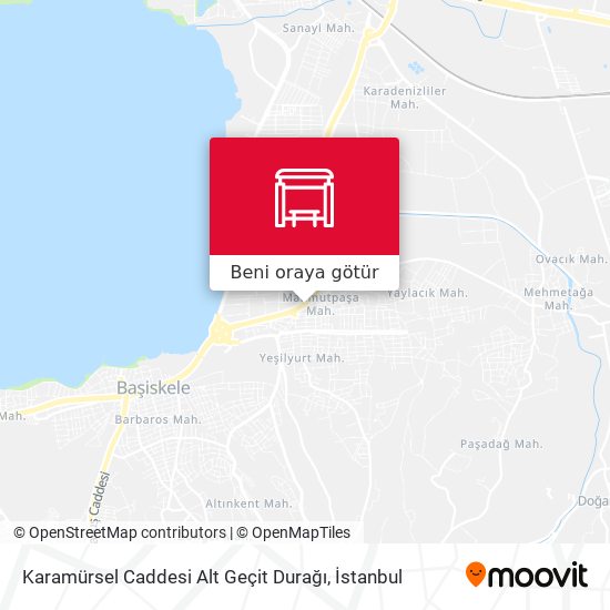 Karamürsel Caddesi Alt Geçit Durağı harita