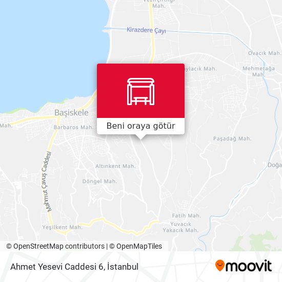 Ahmet Yesevi Caddesi 6 harita