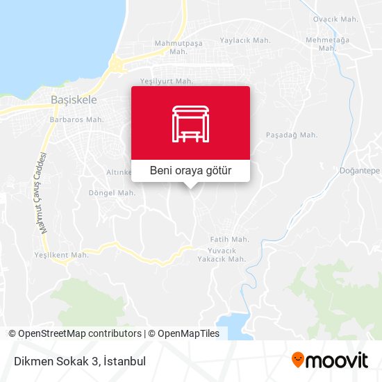 Dikmen Sokak 3 harita