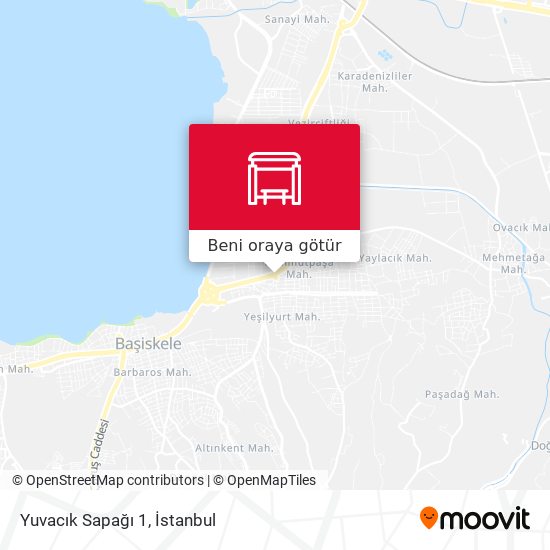 Yuvacık Sapağı 1 harita