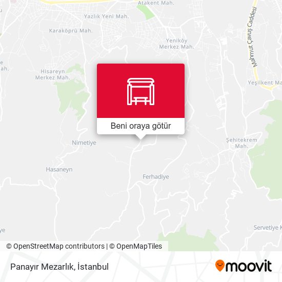 Panayır Mezarlık harita