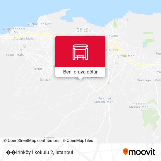 ��İrinköy İlkokulu 2 harita