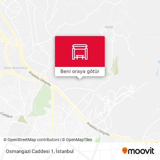 Osmangazi Caddesi 1 harita