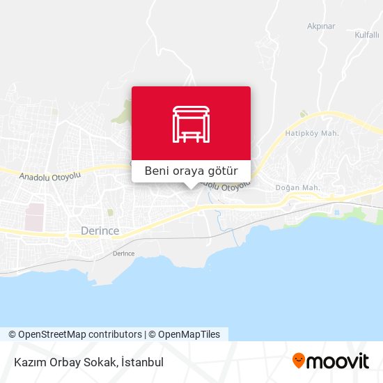 Kazım Orbay Sokak harita